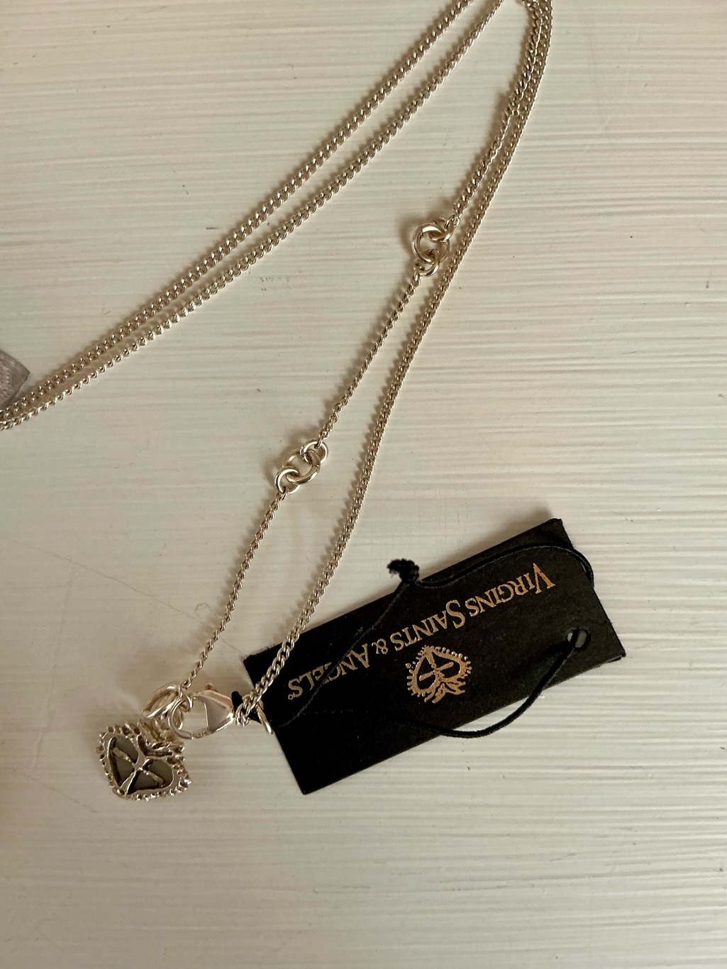 Virgins Saints & Angels Vsa Disco Virgin Charm Necklace Vsa Nwt — image 3 of 5